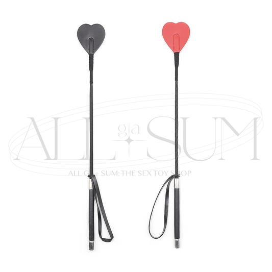 💖+ Love Me? Hit Me! BDSM Leather Whip +