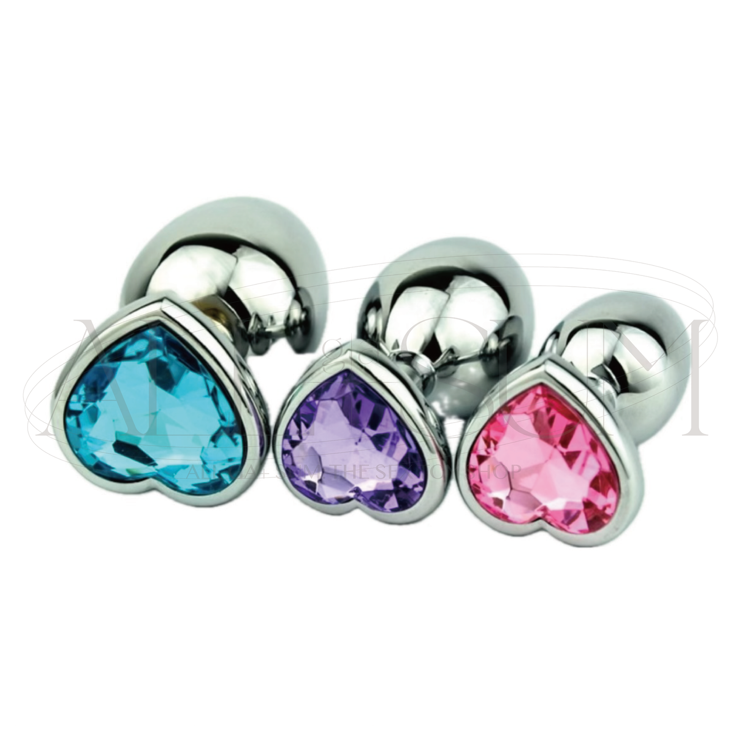 💖+ BeJeweled Steel Anal Plug +