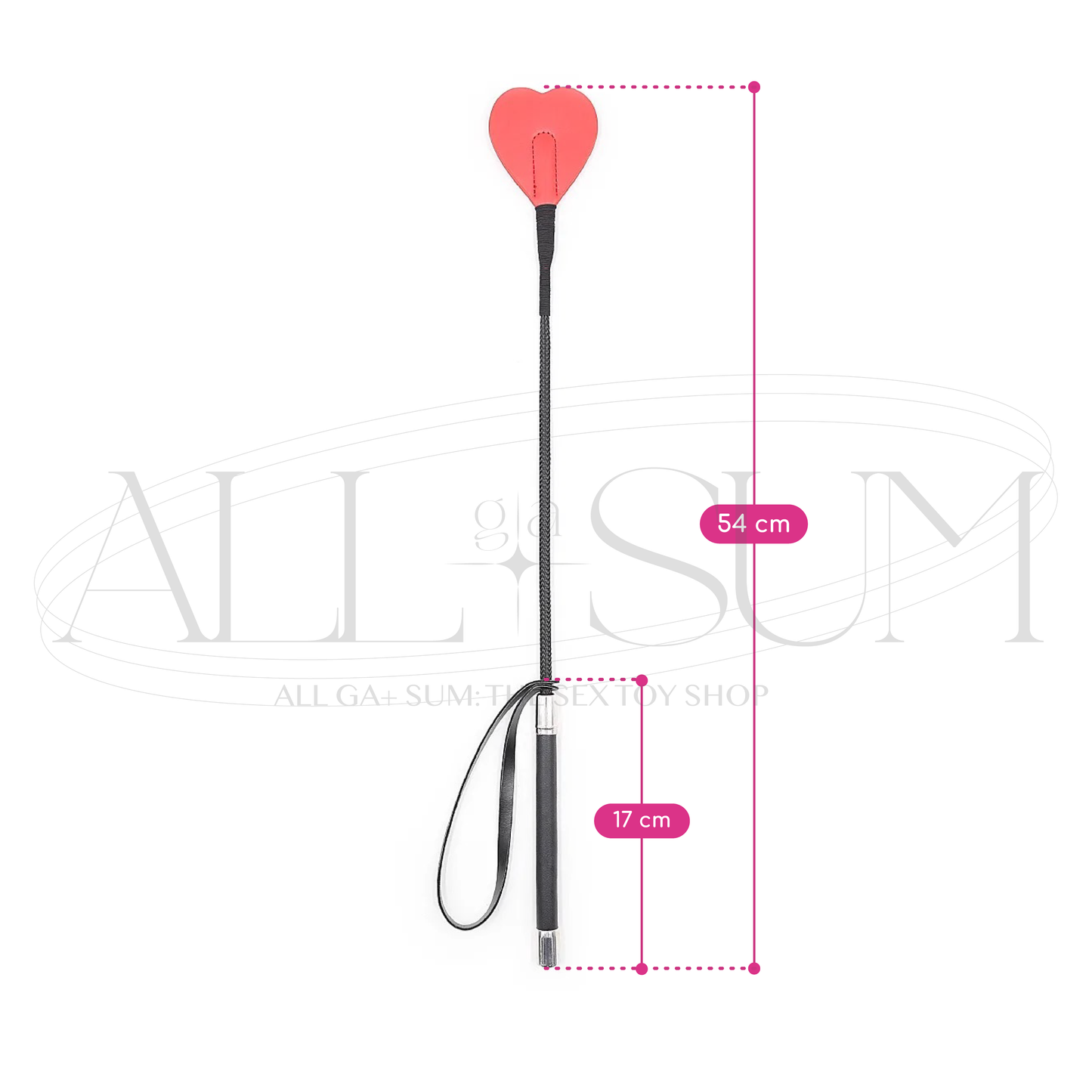 💖+ Love Me? Hit Me! BDSM Leather Whip +