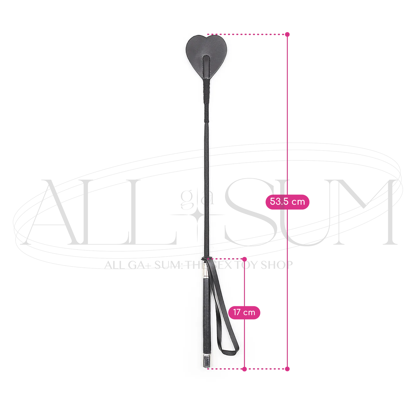 💖+ Love Me? Hit Me! BDSM Leather Whip +