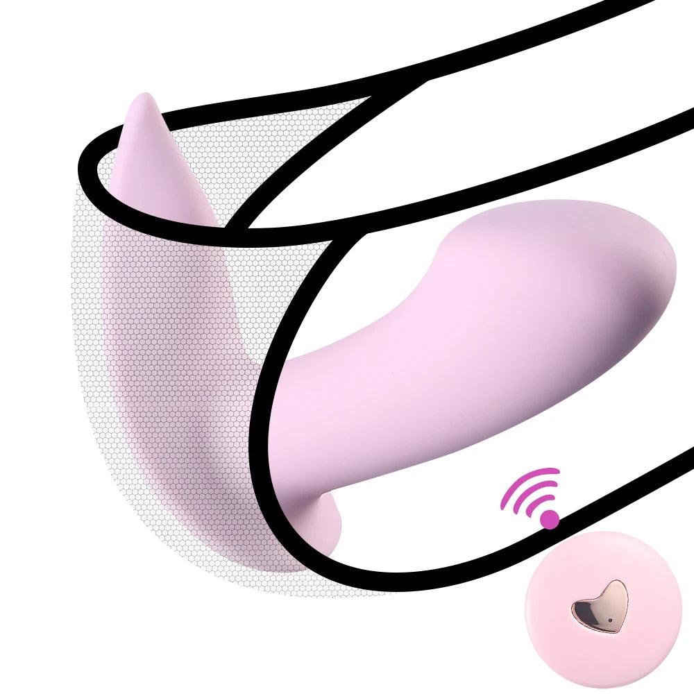 💖 + the LILY. Wearable Wireless Remote Control Vibrator for Women +