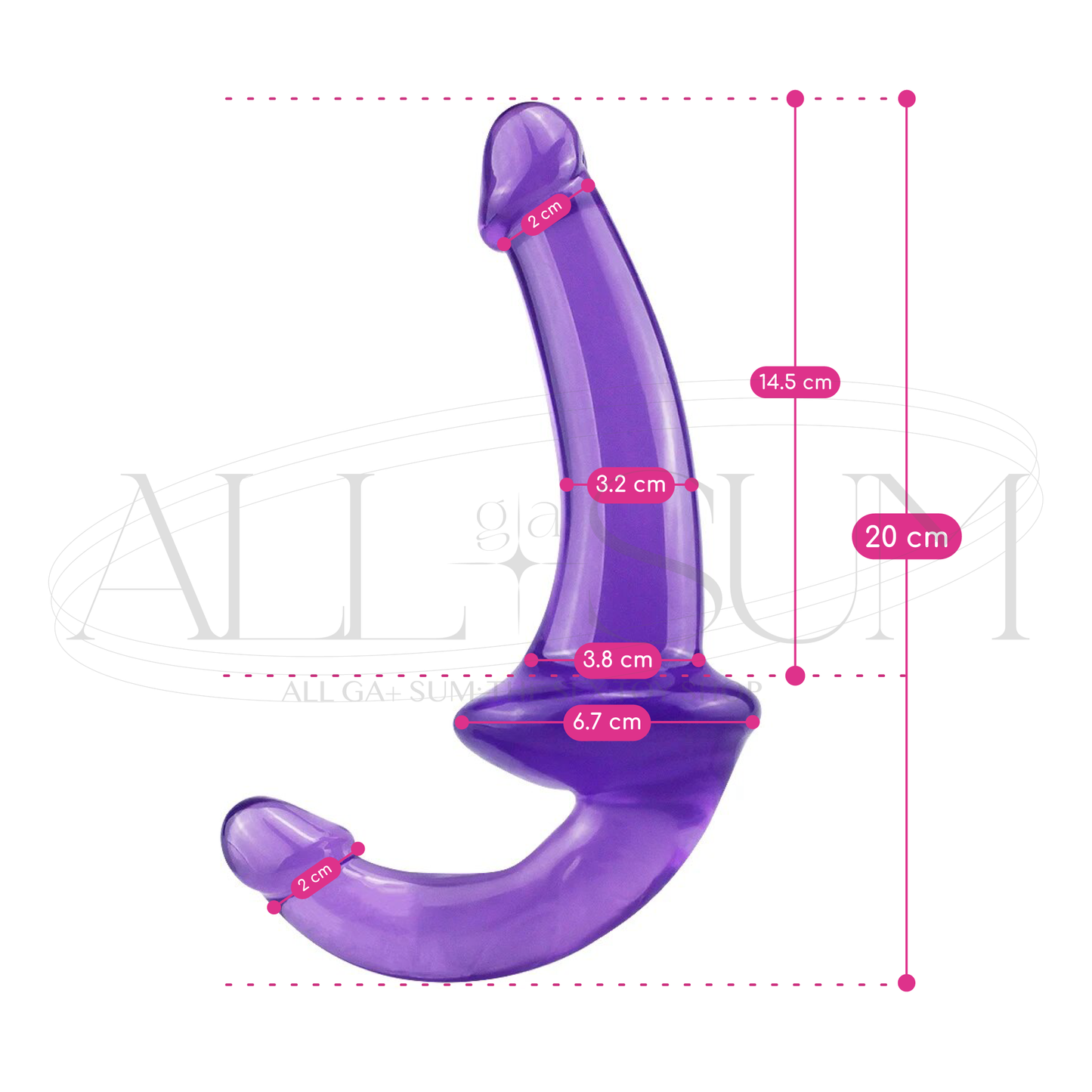 💖+ Double Head Dildo for Lesbian +