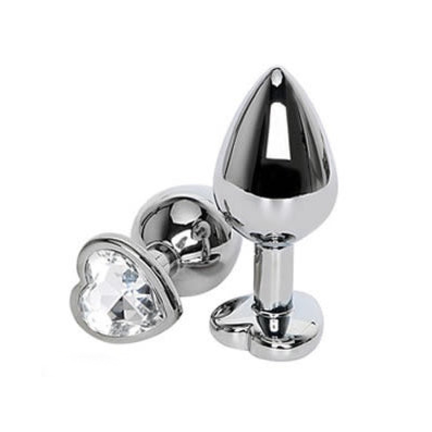 💖+ BeJeweled Steel Anal Plug +